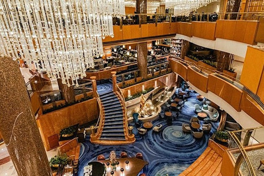 横浜ベイシェラトンホテル＆タワーズのラウンジ